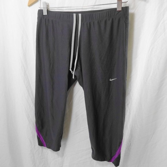 NIKE Women's Black Athletic Pants Size Large